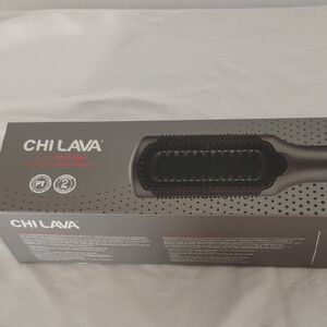 CHI Lava Hair Straightening Brush - Black